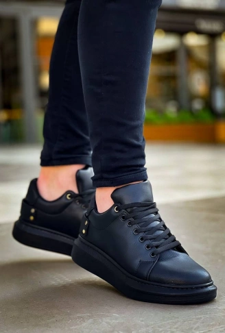 KB047  Kuback Kömür Cilt Günlük Erkek  Ayakkabı