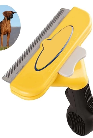 Kedi ve Köpekler İçin Kısa Tüylü Köpek Tarağı Tüy Toplayıcı Tarak Large (4940)