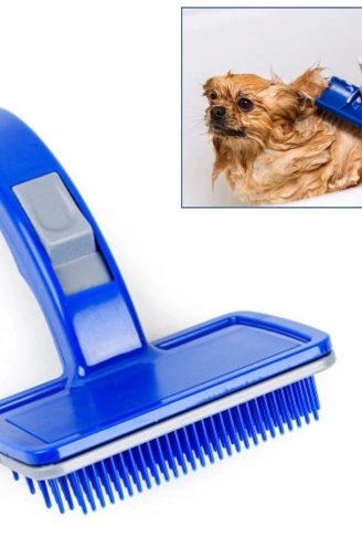 Kendini Temizleyen Kedi Köpek Tüy Bakım Tarağı Tüy Alıcı Tarak (4940)