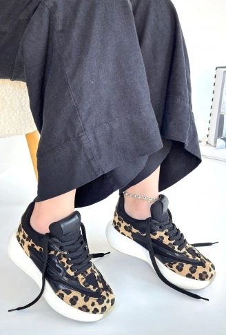 Kendy Leopar Nubuk Spor Ayakkabı