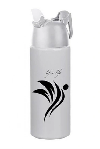 Kilitlenebilen Matara Güvenlikli Suluk Sporcu Matarası Spor Su Şişesi İçecek Şişesi 700ml (4940)