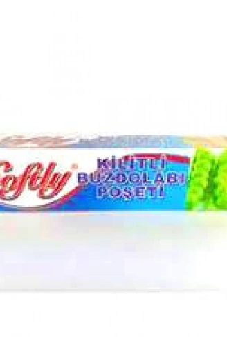 KİLİTLİ BÜYÜK 8 PARÇA  BUZDOLABI POŞET (4940)