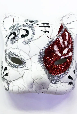 Kırmızı Renk İşlemeli Seramik Malzemeden İmal Venedik Kedi Model Magnet (4940)