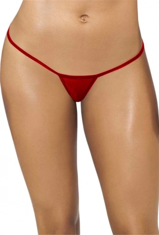 Kırmızı Tül Tanga TM1115