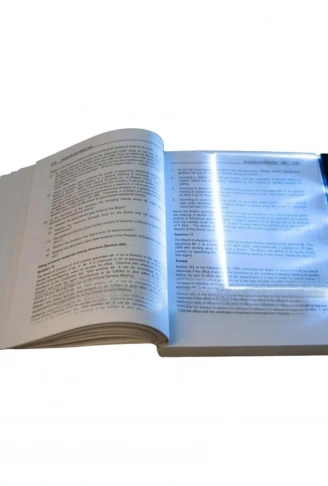 Kitap Arası Okuma Işığı Led Panel Kitap Okuma Lambası (4940)