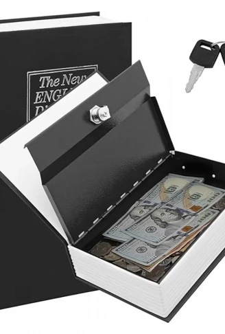 Kitap Görünümlü Metal Kasa Kumbara Tipi (4940)