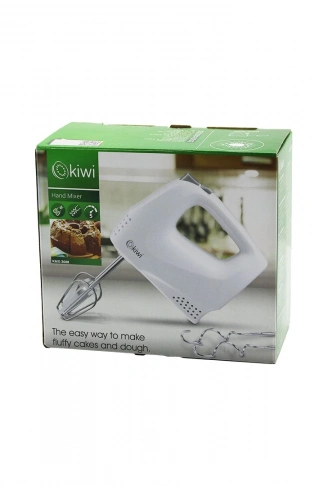 KİWİ KMX-3608 ELEKTRİKLİ EL MİKSERİ 2PCS METAL ÇIRPMA APARATI - 2PCS HAMUR KANCASI 5 KADEME HIZ ÇIRPICI ÇIKARTMA DÜĞMELİ (4940)
