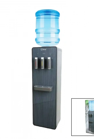 KİWİ KWP-8556 SU SEBİLİ SICAK - SOĞUK - ILIK PASLANMAZ ÇELİK SICAK SU DEPOSU=5LT/H - SOĞUK SU=1.5L/H - 28.8X30.5X93.5CM (4940)