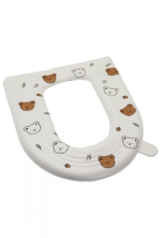 KLOZET OTURAK KILIFI DESENLİ EVA PED OTURAK KALDIRMA KULAKLI YAPIŞKANLI - 1 ADET GÖNDERİLİR - DESEN SEÇENEĞİ YOKTUR (4940)