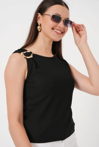 Kolsuz Basic Bluz 935 - Siyah