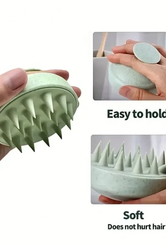 Konik Uçlu Saç Masaj Fırçası (Asortili) (4940)