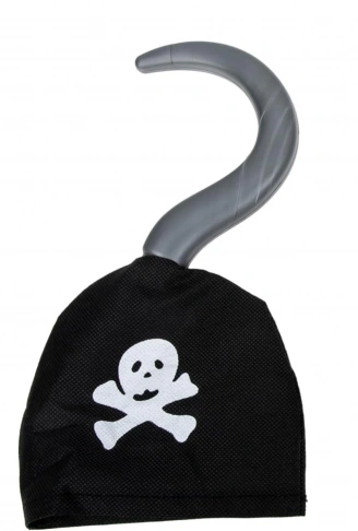 Korsan Kancası Kumaş Malzemeden İmal Korsan Eli Arma Baskılı (4940)