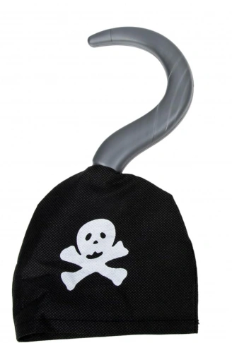 Korsan Kancası Kumaş Malzemeden İmal Korsan Eli Arma Baskılı (4940)