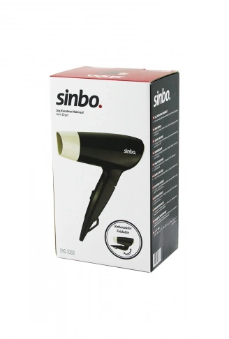 KREM SAÇ KURUTMA MAKİNESİ KATLANABİLİR 2 KADEME HIZ AYARI SHD-7053 (4940)