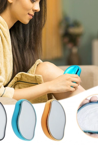 Kristal Epilatör Crystal Eraser Epilasyon Tüy Dökücü (4940)