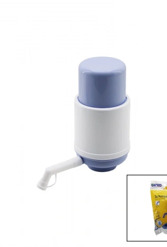 KÜÇÜK - DÜZ   MANUEL  DAMACANA SU POMPASI  POŞETLİ AMBALAJ   DAMLAMA ÖNLEYİCİ KAPAK (4940)