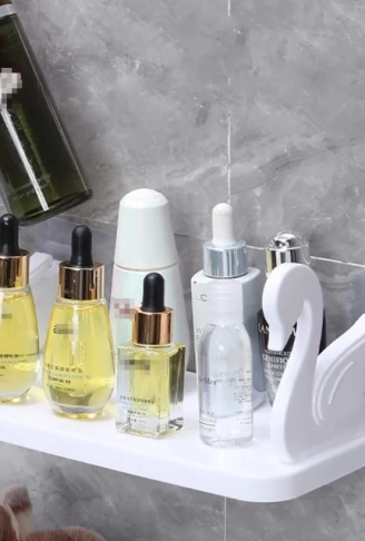 Kuğu Tasarımlı Kendinden Yapışkanlı Raf (4940)