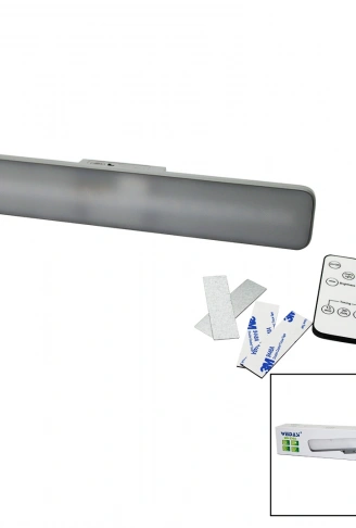 KUMANDALI - ZAMAN - IŞIK GÜCÜ AYARLI METAL ASKILI - USB ŞARJLI LAMBA FENER 20SMD LED (4940)