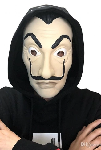 La Casa De Papel Salvador Dali Maskesi Orjinal İthal Ürün (4940)