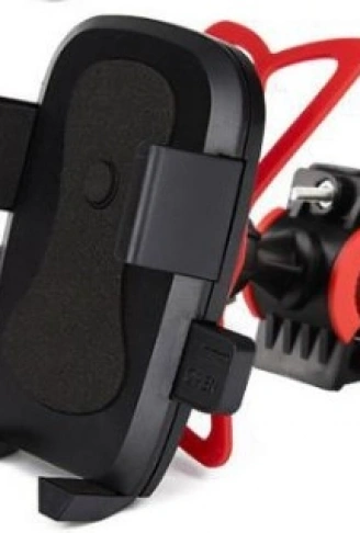 Lastik Destekli Standlı Bisiklet Telefon Tutucu (4940)