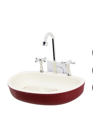 LAVABO FİGÜRLÜ KATI SABUNLUK (4940)