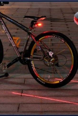 Lazer Güvenlik Şeritli Bisiklet Stop Lambası (4940)