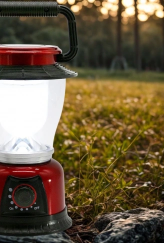 Ledli Kamp Lambası Pilli Ayarlı LED Işıldak Aydınlatma (4940)