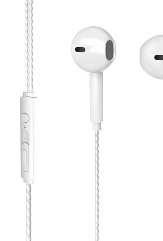 LENOVO LECOO EH104W 3.5MM JACKLI KABLOLU KULAK İÇİ MİKROFONLU BEYAZ KULAKLIK (4940)
