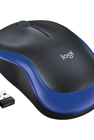 LOGITECH M185 MAVİ KABLOSUZ MOUSE (4940)