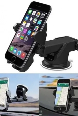 Long Neck One Touch Car Mount Araç İçi Telefonu Tutucu (4940)
