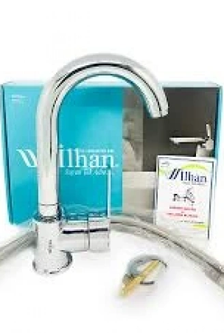 LÜKS DELTA LAVABO KISA KUĞU BATARYA (4940)