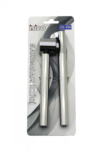 LÜKS - METAL  ÇELİK SARIMSAK EZİCİ  KOLLU PRES MODELİ (4940)