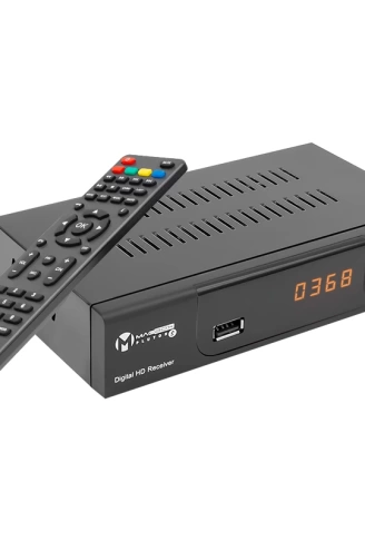 MAGBOX PLUTON S YENİ MODEL KASALI FULL HD UYDU ALICISI TKGSLİ (SCART+HD) HDMI KABLO DAHİL (4940)