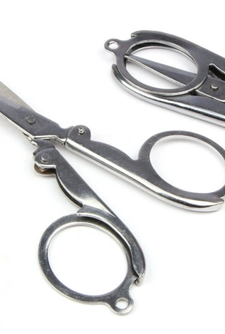 Makas Katlanır Taksun Kolay Taşınabilir Katlanır Seyahat Makası (4940)