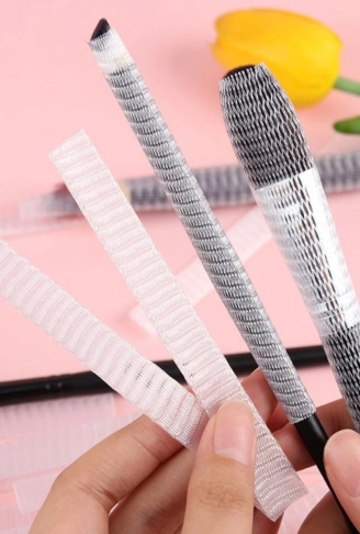 Makyaj Far Allık Kontür Eyeliner Fırça Malzemeleri Ürünleri Koruyucu File Kapak Örgü Kılıf Set 20li (4940)