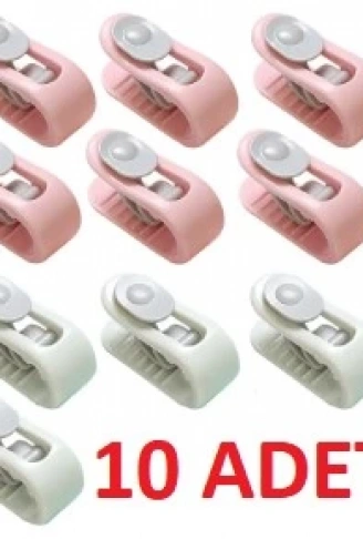 Mandallı Yorgan Sabitleme Klipsi 10 Adet (4940)