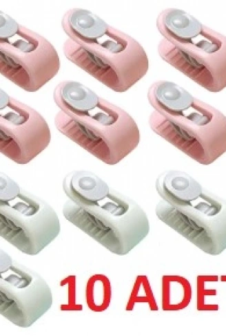 Mandallı Yorgan Sabitleme Klipsi 10 Adet (4940)