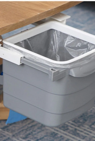 Masa Altı Sürgülü Mini Çöp Kovası (4940)