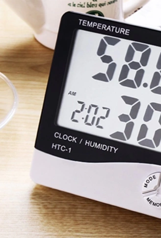 Masaüstü Dijital Termometre  Nem Ölçer Higrometre (4940)