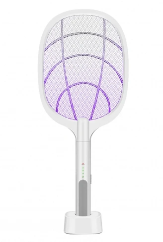 Masaüstü Standlı Şarjlı Sinek Öldürücü-Sinek Kovucu Raket (4940)