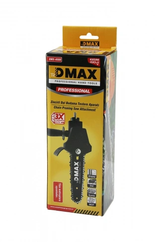 MATKAPA TAK KULLAN  ZİNCİRLİ BUDAMA - DAL KESME TESTERE  APARATI  TÜM MATKAPLARA UYUMLU (4940)