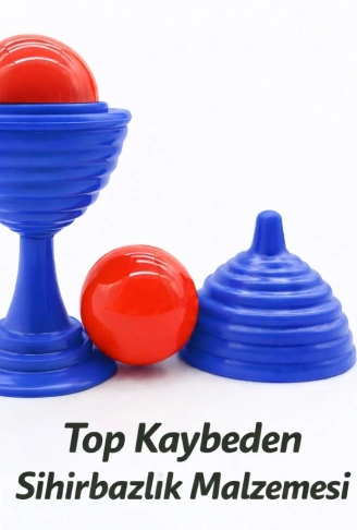 Mavi Renk Sihirli Kupa Top Kaybetme Oyunu 7 cm (4940)