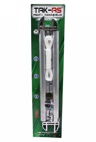 MERMERE MONTAJLI KATLANIR ÇAMAŞIR ASKISI (4940)