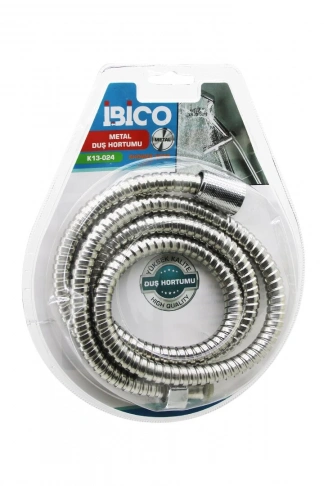 METAL  DUŞ HORTUMU  150CM   VAKUMLU AMBALAJ   ANTİ TWİST=DOLANMAZ-KIVRILMAZ-KOPMAZ (4940)