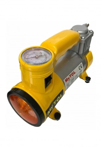 Metal Gövdeli ve Işıklı Mini Araç Hava Kompresörü (4940)