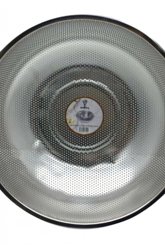 METAL KULPLU ÇELİK TEL SEPET SÜZGEÇ 32CM (4940)