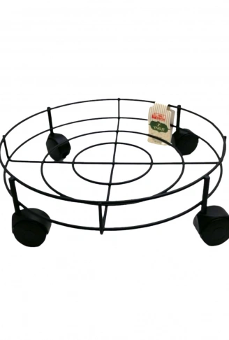 METAL - SİYAH TÜP ÇEK DAMACANA ALTLIK (4940)