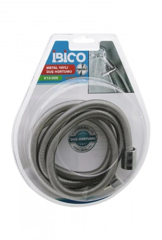 METAL YAYLI  DUŞ HORTUMU  150CM   VAKUMLU AMBALAJ   ANTİ TWİST=DOLANMAZ-KIVRILMAZ-KOPMAZ (4940)