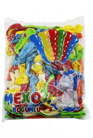 MEXO  BOĞUMLU  BALON  100PCS (4940)
