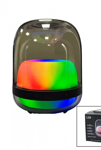 MİKA KRİSTAL KÜREBLUETOOTH WİRELESS HOPARLÖR- SPEAKER IŞIKLI - USB ŞARJLI - POWERBANK (4940)